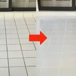 Piso sin juntas negras y manchas solo si lo usas en el piso de casa