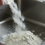 Pour some flour into the sink, there are good reasons to do so: here are which ones